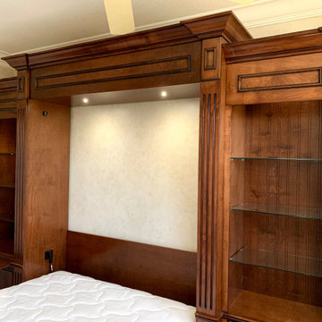 Custom Traditional Murphy Wall Bed 3 Piece Group