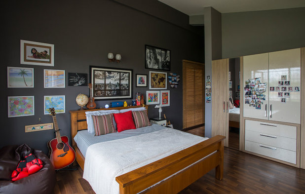 Eclectic Bedroom by Shefali Singh, Architect