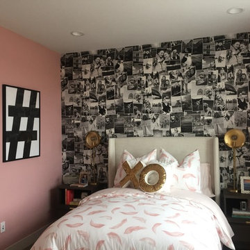 Custom Wallpaper, Teen's Bedroom