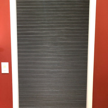 Customer Photos of Installed Pleated Blinds and Honeycomb Shades