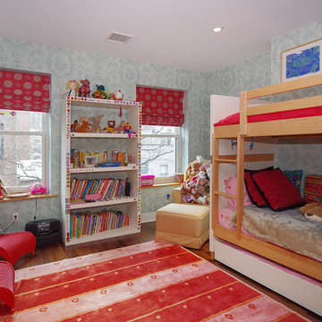 Cute and Fun Children's Bedroom with New Windows