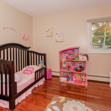 Cute Kids Bedroom with Large Casement Window