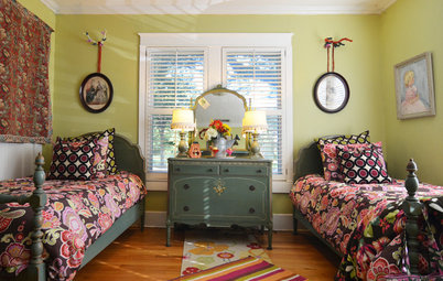 My Houzz: Color and Heirlooms Combine in a Welcoming Bungalow
