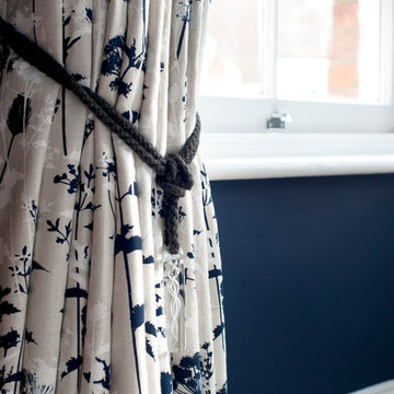 Dark Blue Bedroom Tunbridge Wells