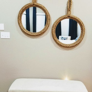 Decorative Wall Mirrors in Master Bedroom