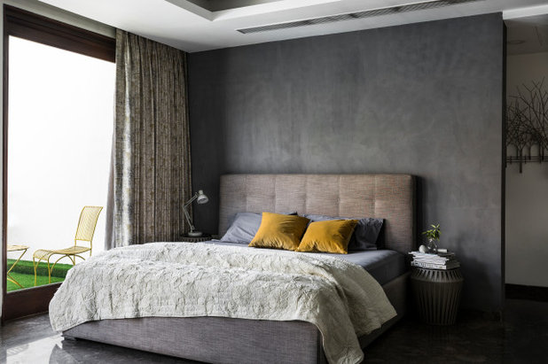 Contemporary Bedroom by Aditi sharma design studio