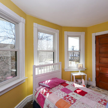 Delightful Child's Bedroom with New White Windows