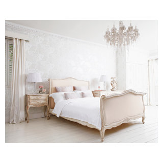 Delphine French Upholstered Bed - Shabby-chic Style - Bedroom - Sussex - by French  Bedroom | Houzz
