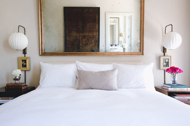 Eclectic bedroom photo in Charleston