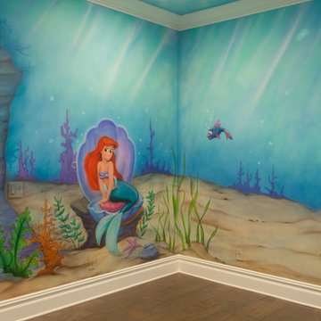 Disney Little Mermaid Themed Room