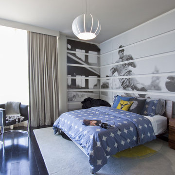 DKOR Interiors - Interior design at the Bath Club in Miami Beach, FL