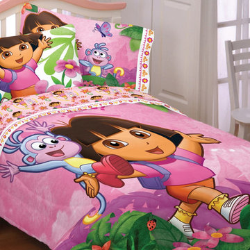 Dora and Diego Bedding and Room Decorations