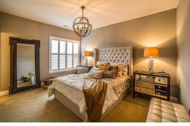 Photo of an eclectic bedroom in Philadelphia.