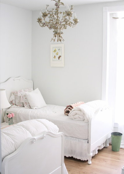 Shabby-Chic Style Bedroom by Dreamy Whites