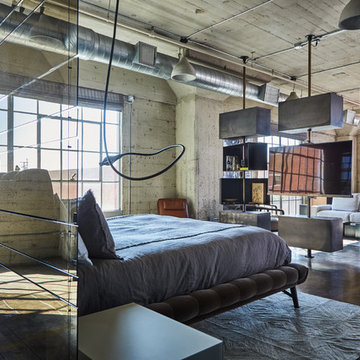 DTLS Industrial Loft Apartment: Bedroom