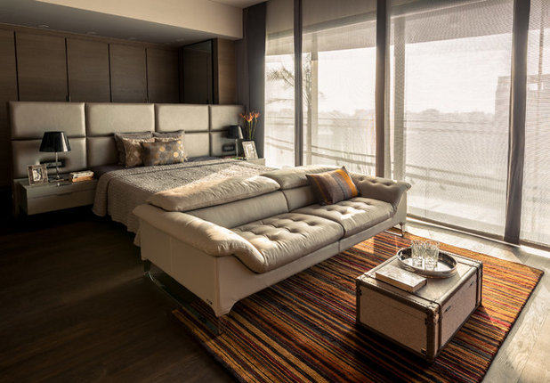 Contemporary Bedroom by Rakeshh Jeswaani Interior Architects