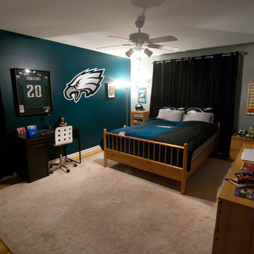 Eagles Football Bedroom for Kid