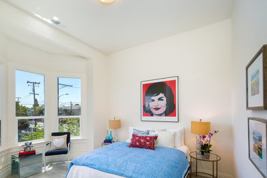 Photo of a modern bedroom in San Francisco.