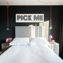 Ecléctico Dormitorio by Amelia Hallsworth Photography