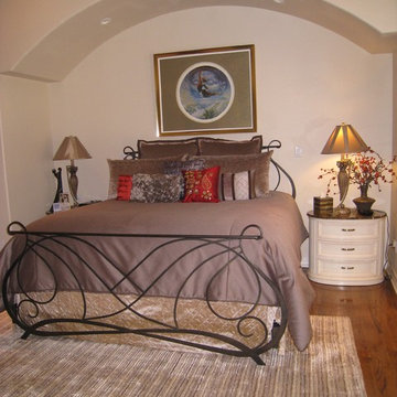 Eclectic Master Bedroom, Austin, Texas
