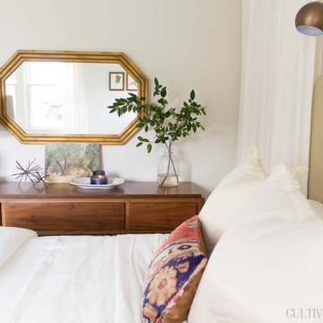 Eclectic Natural Bedroom