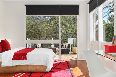 Eclectic bedroom photo in Sydney