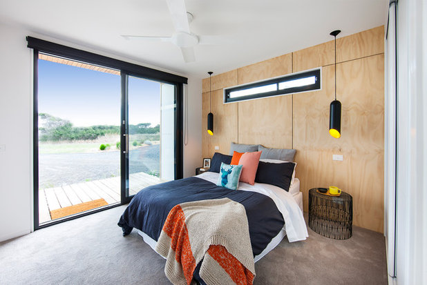 コンテンポラリー 寝室 by Ecoliv Sustainable Buildings