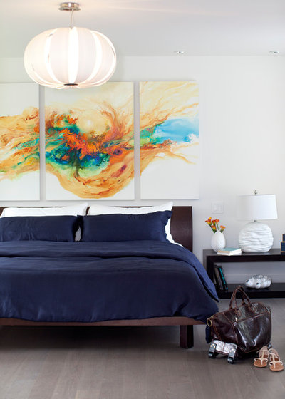Contemporary Bedroom by PURE Design Inc.