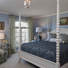 Traditional Bedroom by Edward Postiff Interiors
