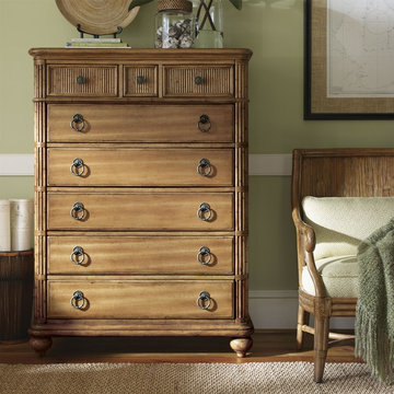 Eight-Drawer Golf Shores Chest With Felt-Lined Jewelry Tray