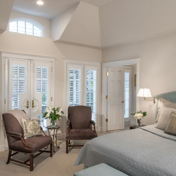 Elegant aging-in-place master suite addition