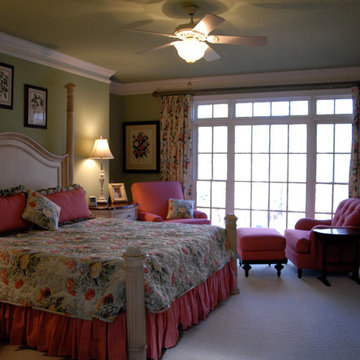 Elegant Cottage Style Master Bedroom
