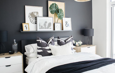 22 Ideas for Bedrooms with Black Walls