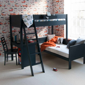Fargo Highsleeper Bed with Daybed and Storage Desk