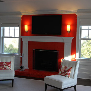 Feature Wall with Fireplace