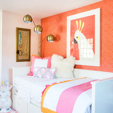 Featured in The Boston Globe Magazine-Reinvented bedrooms for three little girls