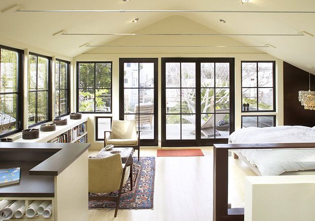 Eclectic Bedroom by Feldman Architecture, Inc.