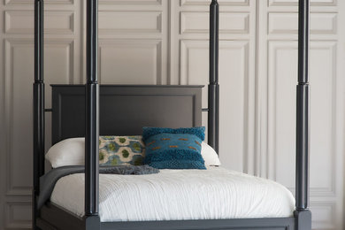 Inspiration for a transitional bedroom remodel in Los Angeles