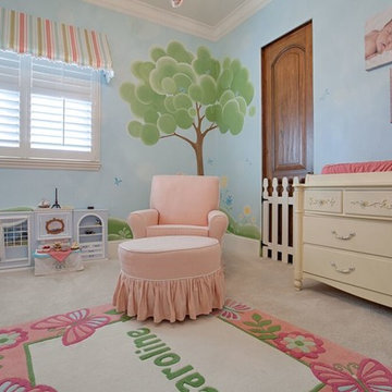 Fit for a Little Princess: Cameron's Design Girl's Nursery