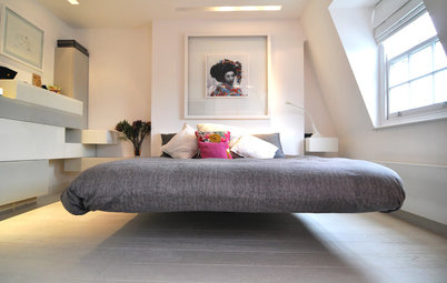 Houzz Tour: A Bright Notting Hill Flat With an Intriguing Floating Bed