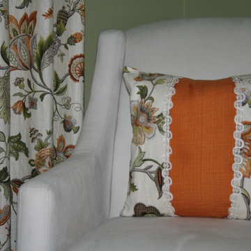 Floral cushion