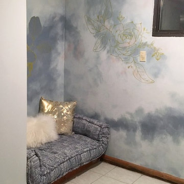 Florals and Smoke Zen Room