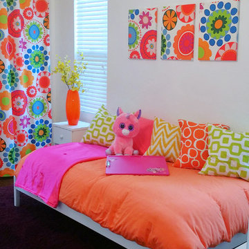 Flower Power Girl's Bedroom