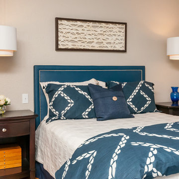 Fremont Navy Blue Master Bedroom