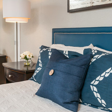 Fremont Navy Blue Master Bedroom