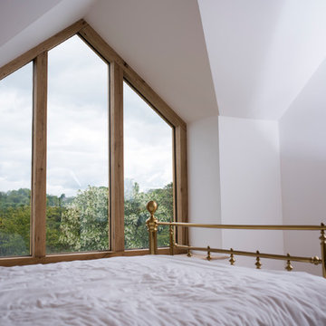 Gable End Window in Master Bedroom