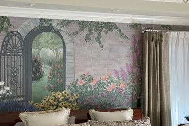 Garden Mural Bedroom