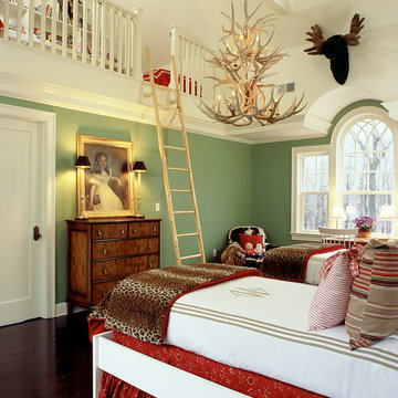 Girl's Bedroom and  Play Loft
