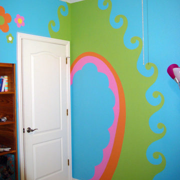 Girl's Bedroom Murals