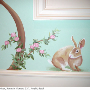 Girl's Bedroom Murals